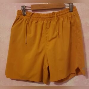 All in Motion Orange Mesh Shorts